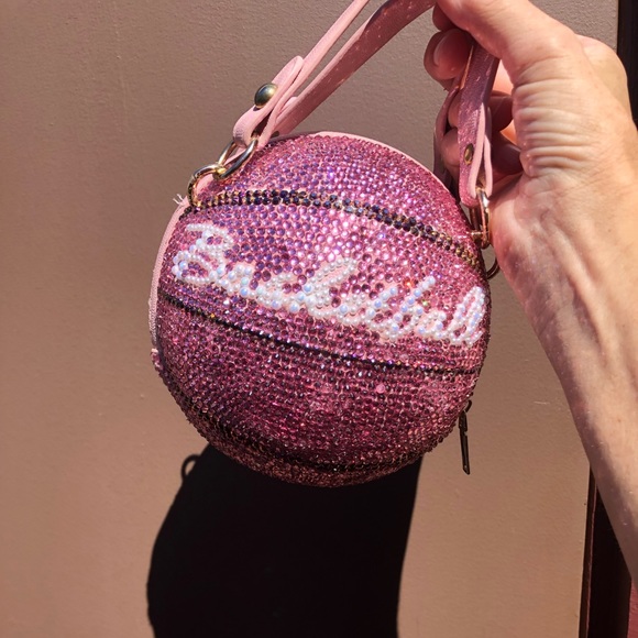 SHEIN Handbags - Bling'd Out Basketball Purse